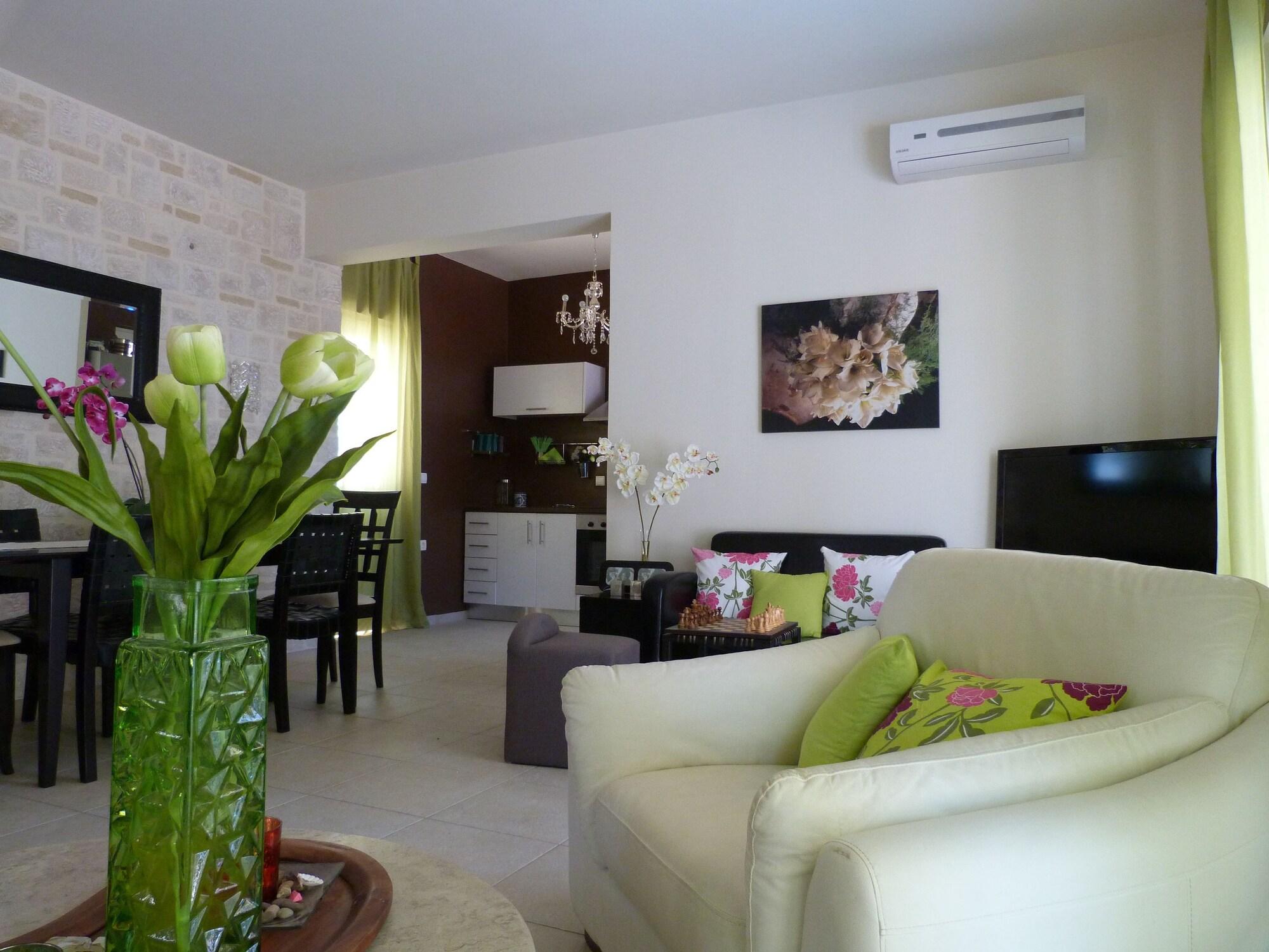Azure Beach Kíssamos Dış mekan fotoğraf