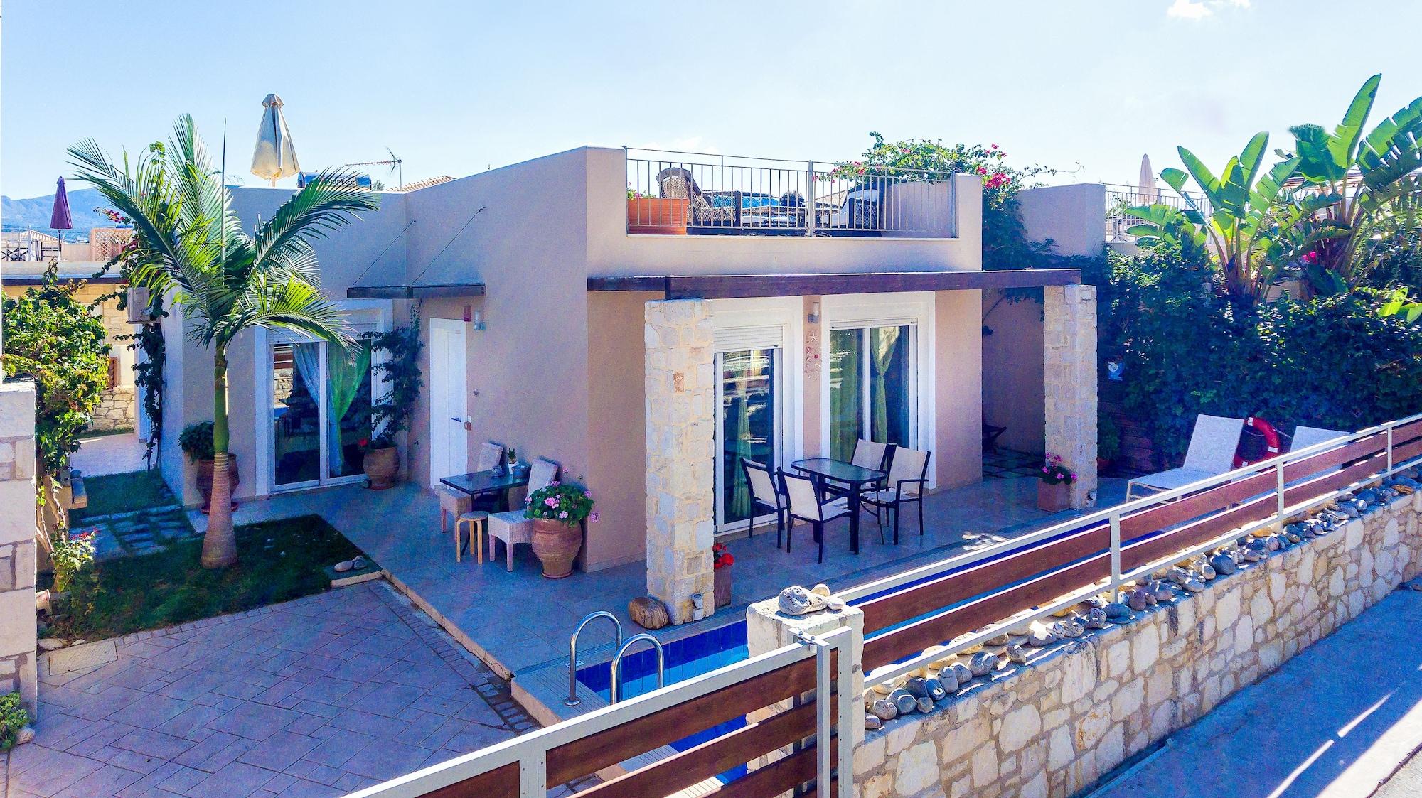Azure Beach Kíssamos Dış mekan fotoğraf