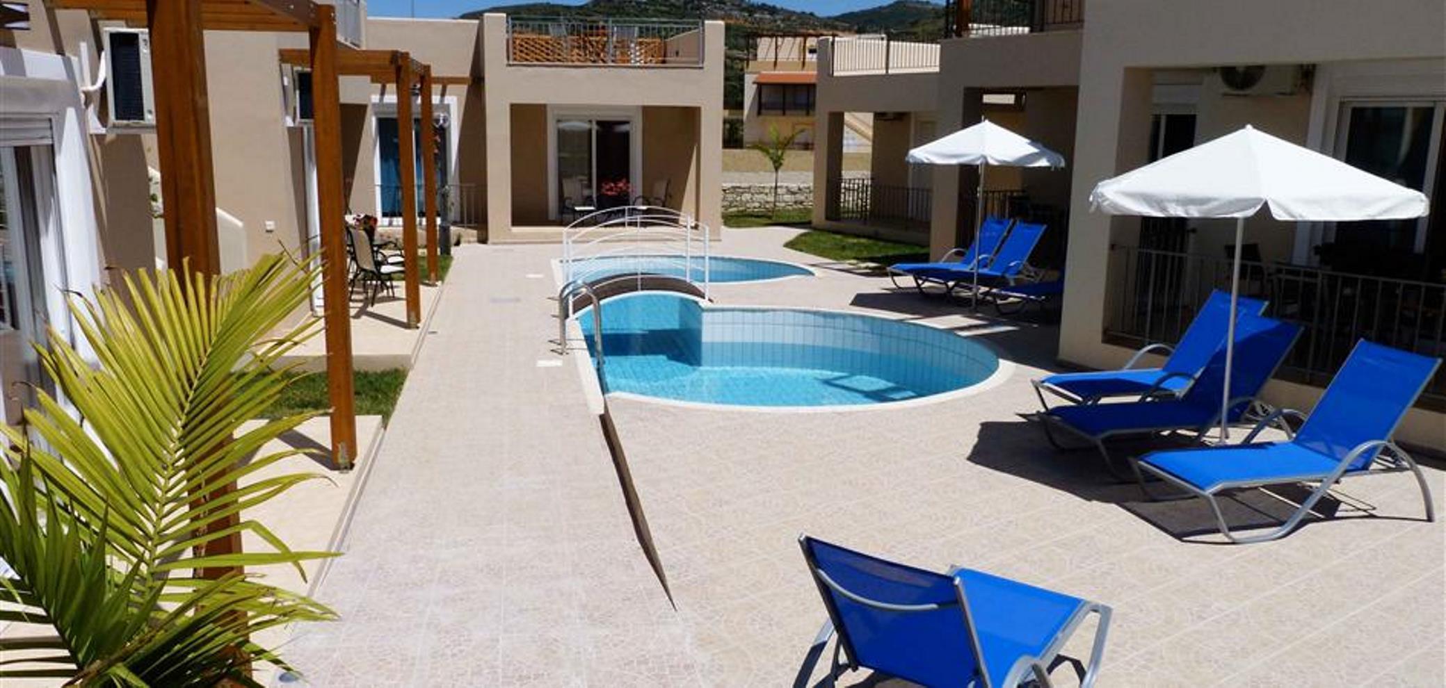 Azure Beach Kíssamos Dış mekan fotoğraf