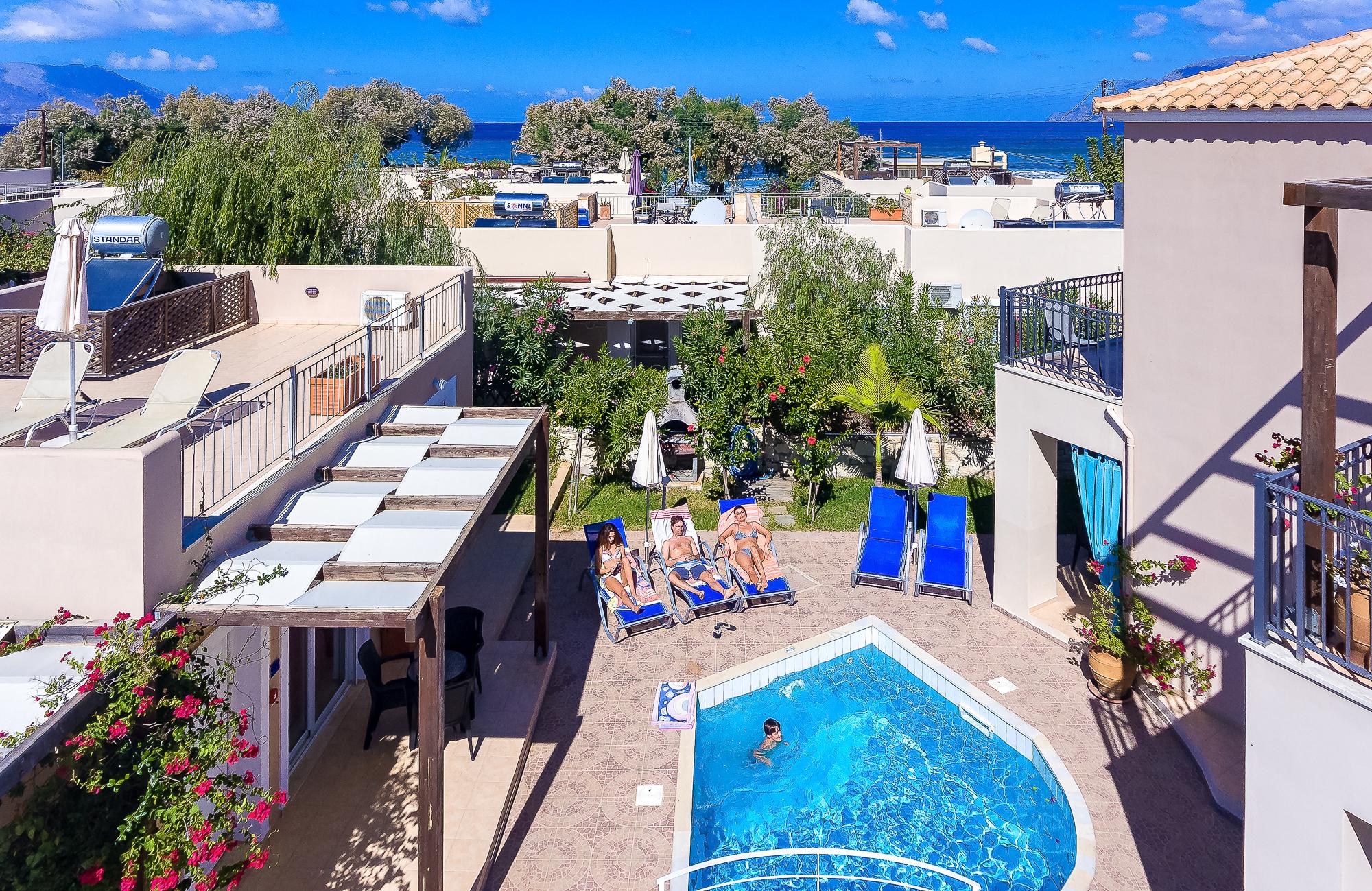Azure Beach Kíssamos Dış mekan fotoğraf