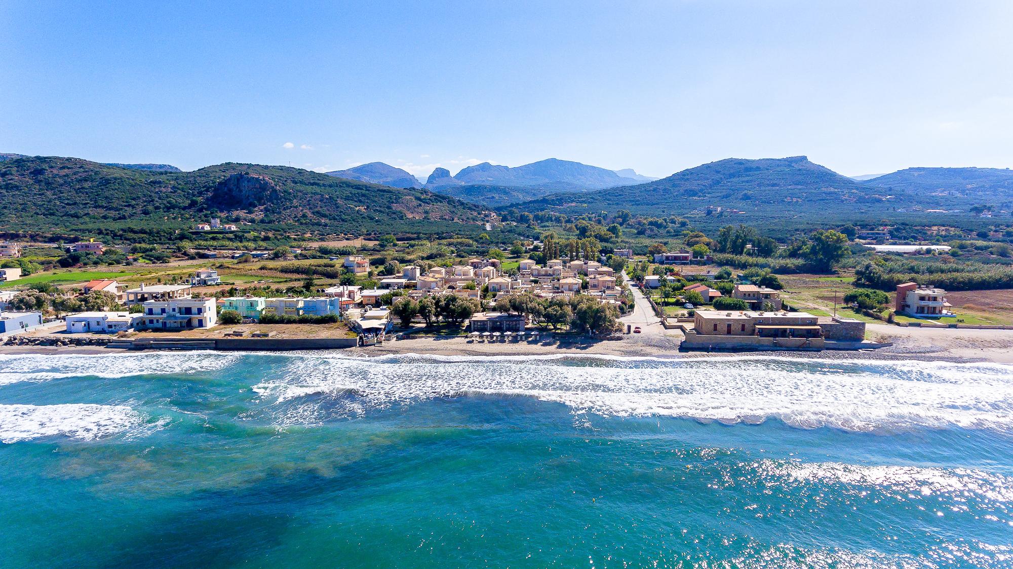 Azure Beach Kíssamos Dış mekan fotoğraf